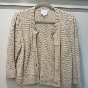 Sundays Cream Knit Cardigan